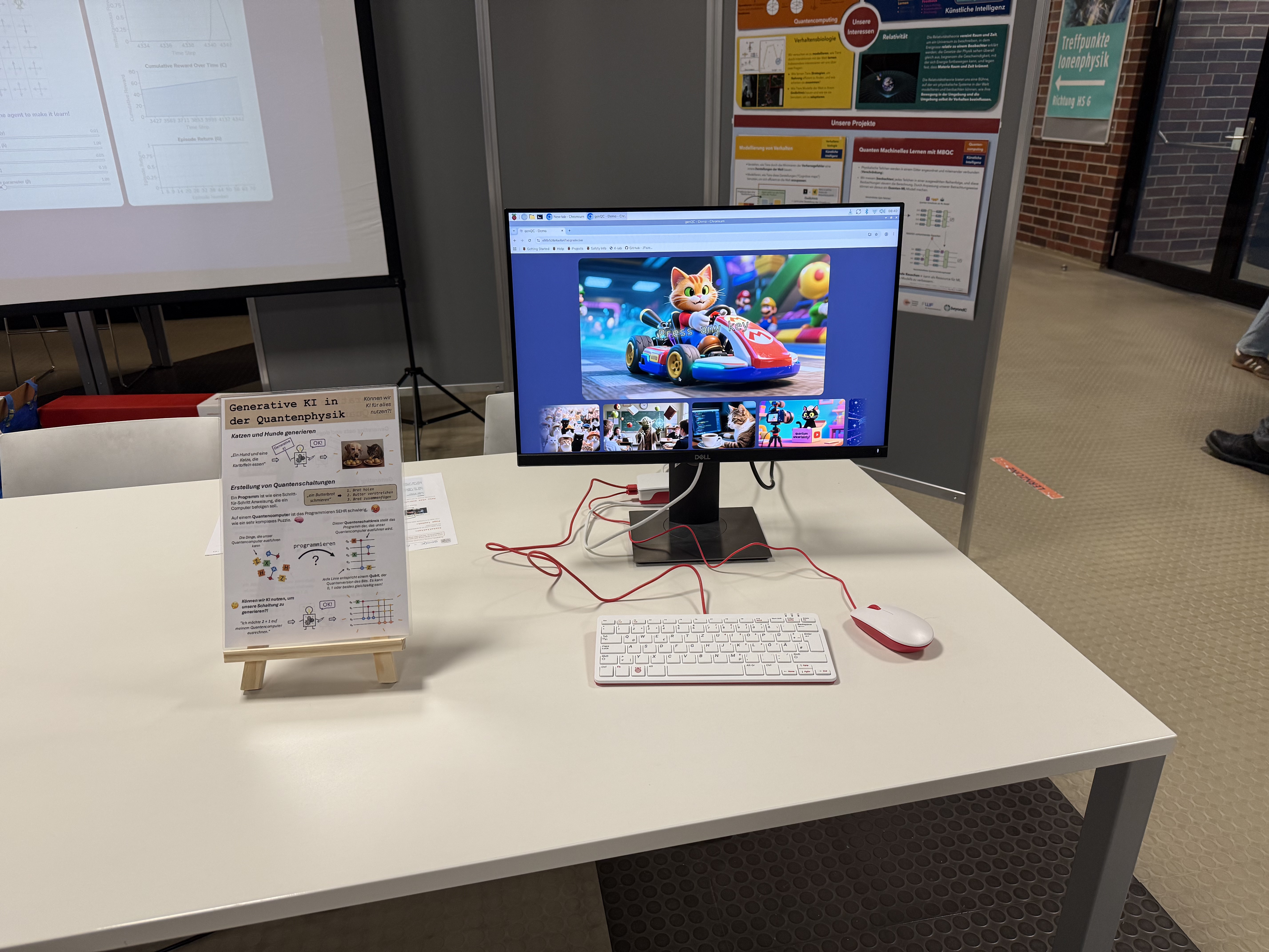 The circuit generation game.