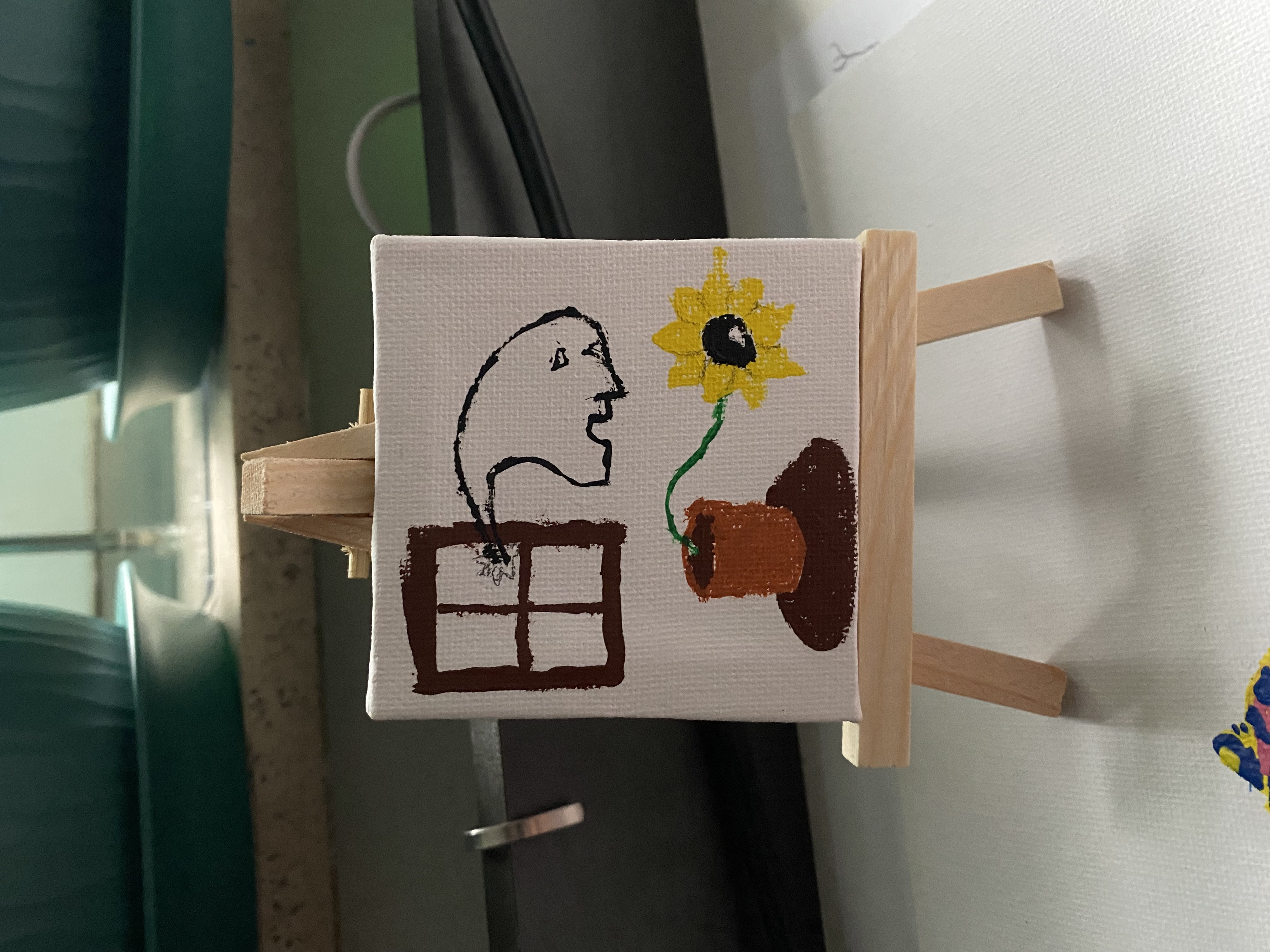 What does the ghost say to the sunflower?